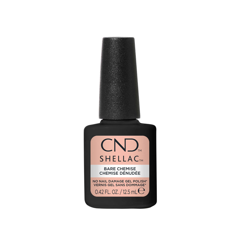 CND - SHELLAC Gel Polish - Bare Chemise #004 | 0.42 fl oz / 12.5 mL