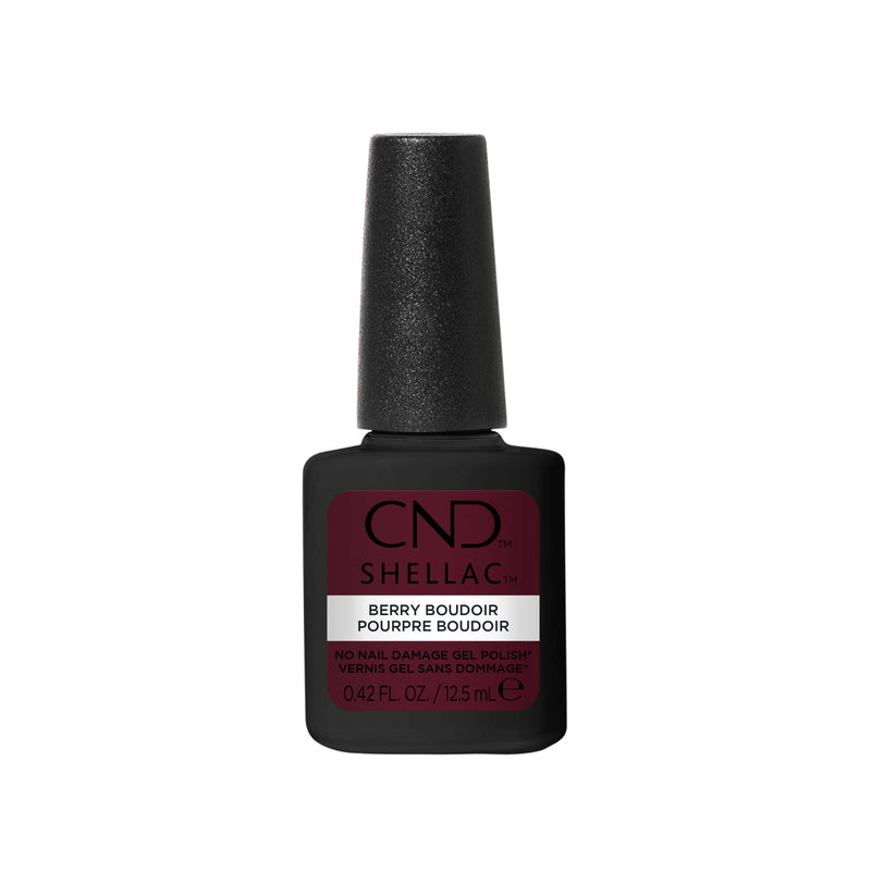 CND - SHELLAC Gel Polish - Berry Boudoir #251 | 0.42 fl oz / 12.5 mL