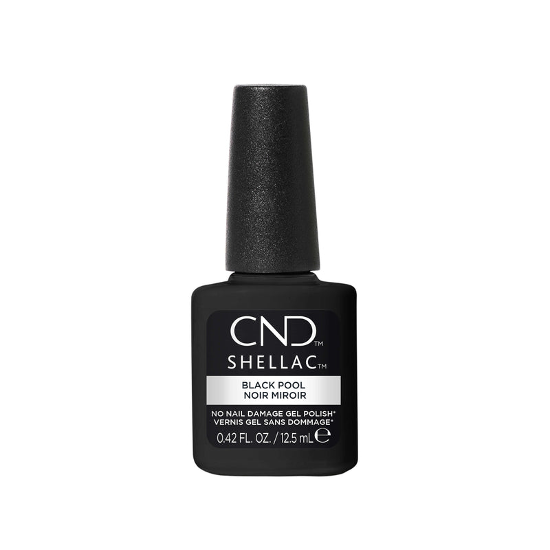 CND - SHELLAC Gel Polish - Black Pool #105 | 0.42 fl oz / 12.5 mL