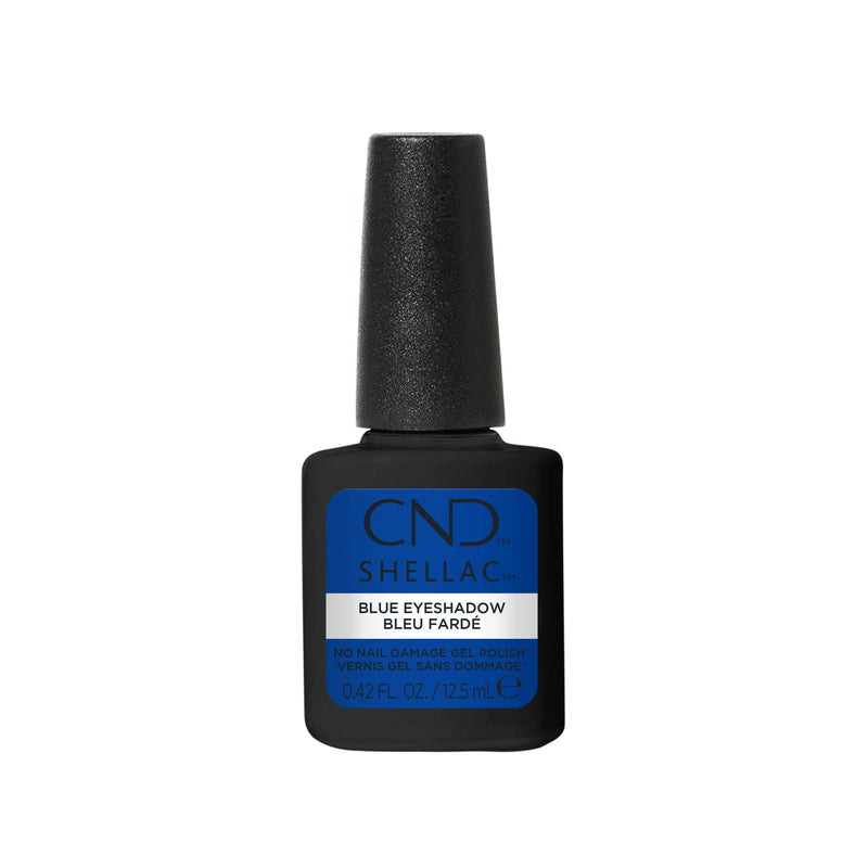 CND - SHELLAC Gel Polish - Blue Eyeshadow #238 | 0.42 fl oz / 12.5 mL
