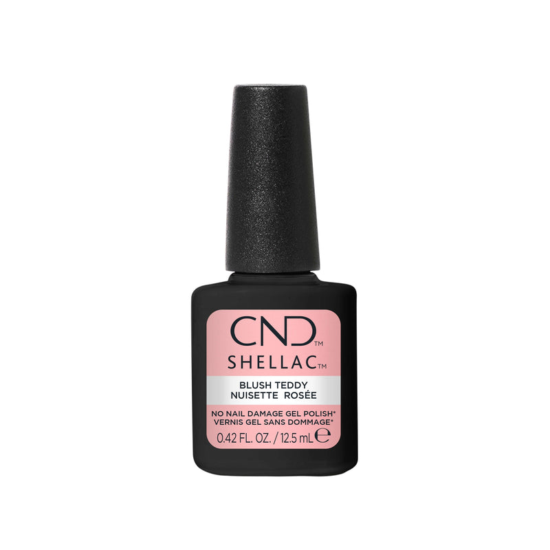 CND - SHELLAC Gel Polish - Blush Teddy #182 | 0.42 fl oz / 12.5 mL