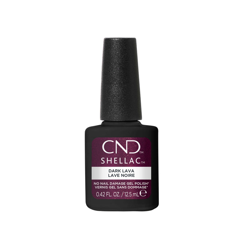 CND - SHELLAC Gel Polish - Dark Lava #110 | 0.42 fl oz / 12.5 mL