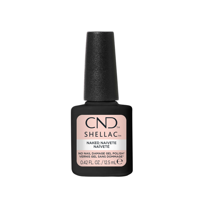 CND - SHELLAC Gel Polish - Naked Naivete #195 | 0.42 fl oz / 12.5 mL