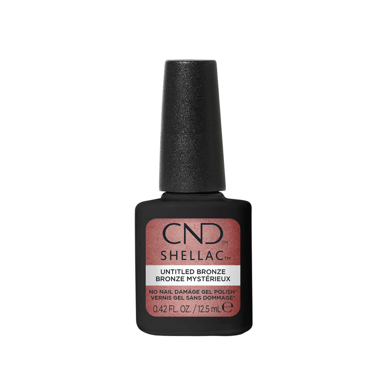 CND - SHELLAC Gel Polish - Untitled Bronze #212 | 0.42 fl oz / 12.5 mL