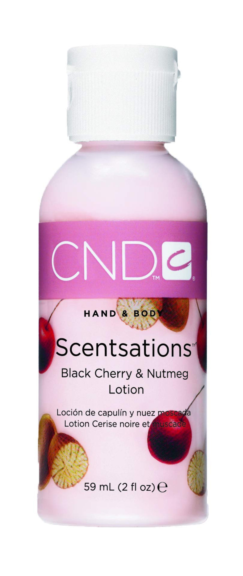 CND - Scentsations Cerise Noire & Muscade/Black Cherry & Nutmeg Lotion 2 oz. - Limolin 