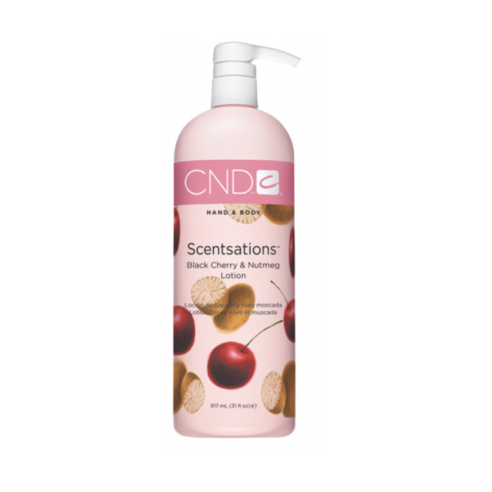 CND - Scentsations Cerise Noire & Muscade/Black Cherry & Nutmeg Lotion 31 oz - Limolin 