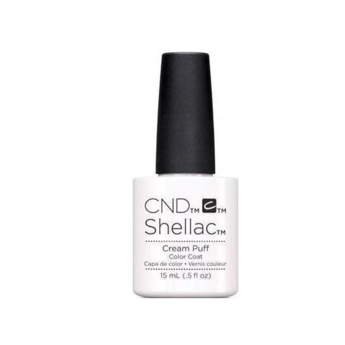 CND - Shellac Cream Puff .5 OZ - Limolin 