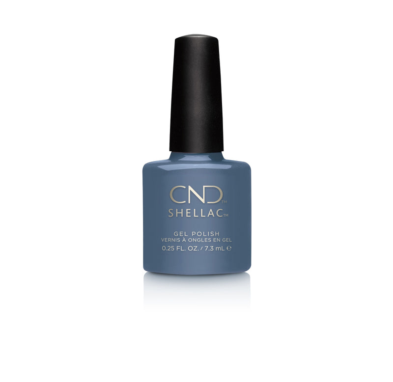 CND - Shellac Gel Polish Denim Patch 7.3 ml #226 (Craft Culture) - Limolin 