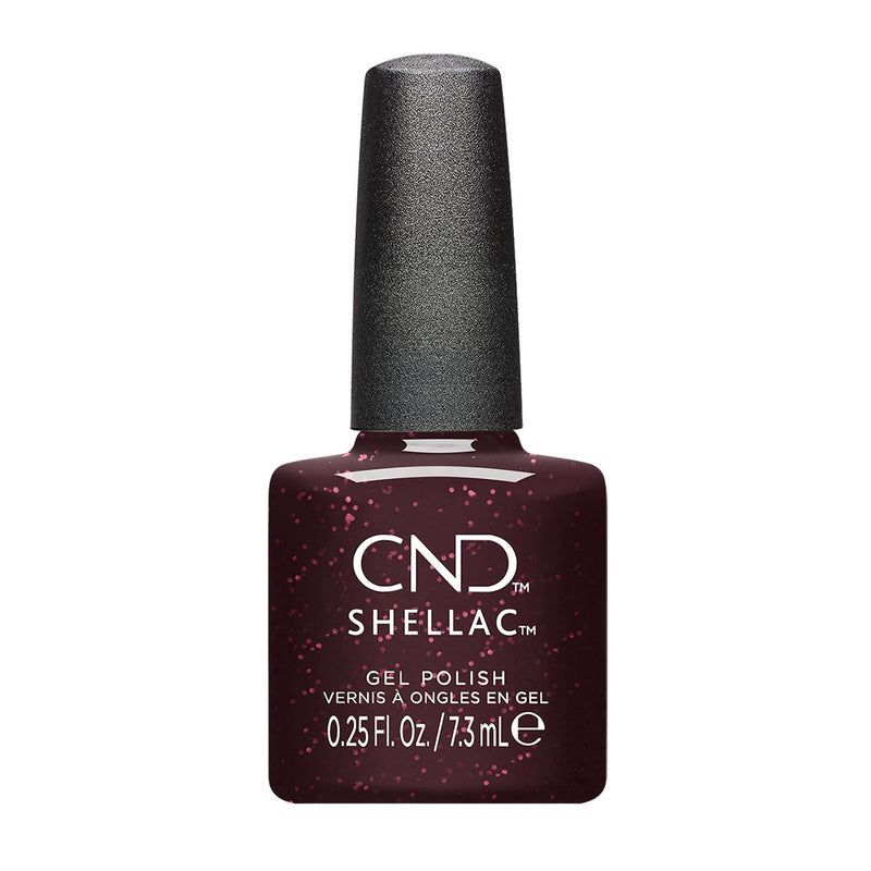CND - Shellac Gel Polish Poison Plum 7.3 ml #198 (Magical Botany) - Limolin 