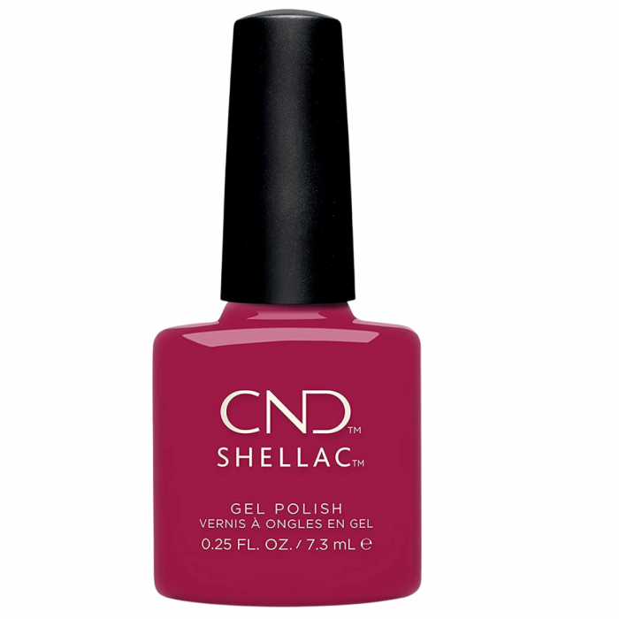 CND - Shellac How Merlot .25 Fl. oz. - Limolin 