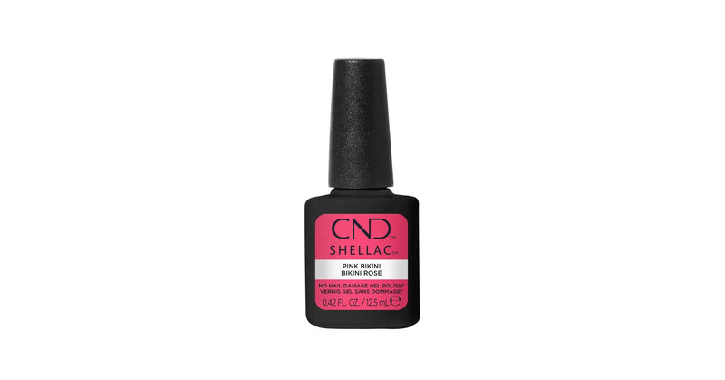 CND - SHELLAC Gel Polish - Pink Bikini #134 | 0.42 fl oz / 12.5 mL