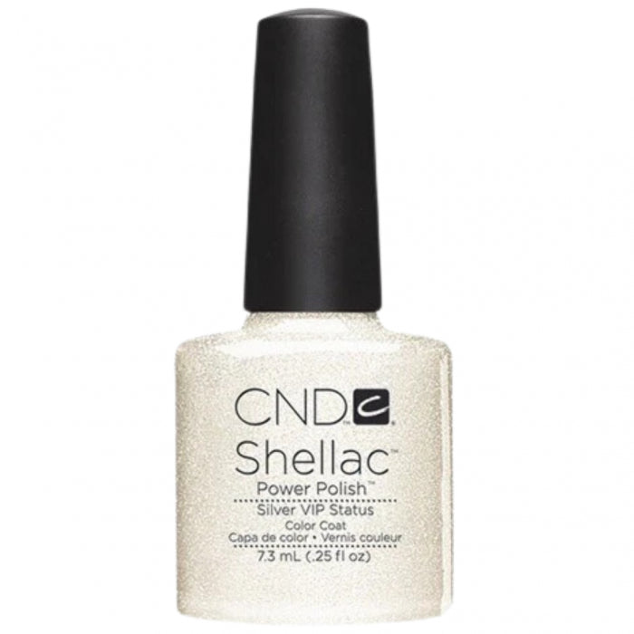 CND - Shellac Silver Vip Status 1/4Oz - Limolin 