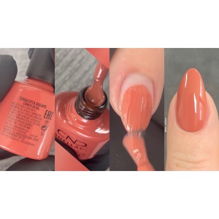 CND - Shellac Terracotta Dreams 0.25 oz Mediterranean Dream Summer Collection 2022 - Limolin 