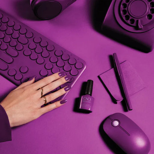 CND - Shellac VIOLET RAYS 0.25 oz #399 Rise & Shine Spring Collection 2022 - Limolin 