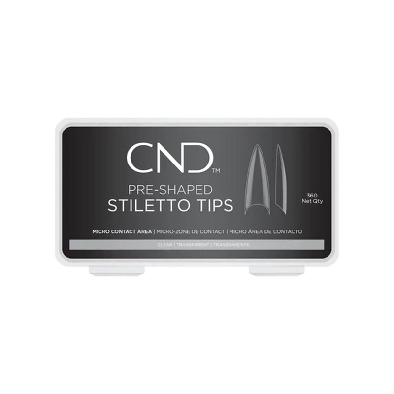 CND - Stiletto Tips Natural 360 Un - Limolin 