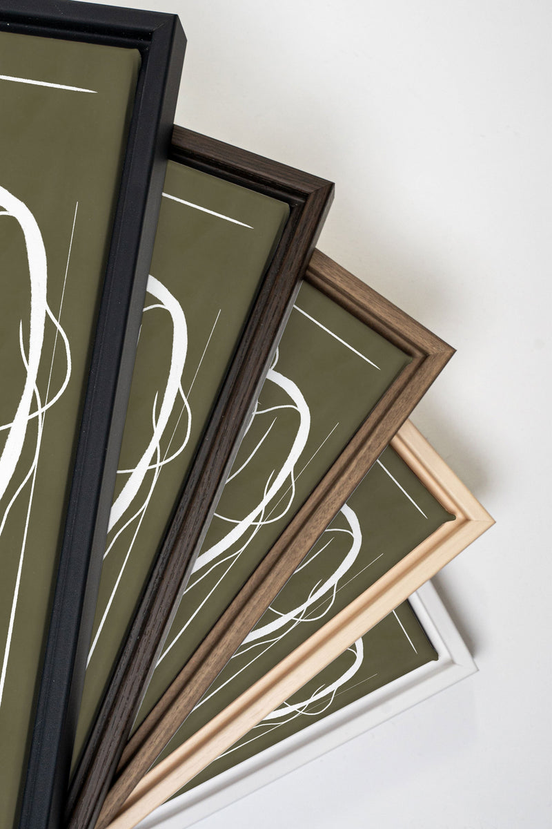 FLOWING HARMONY, Oeuvre sur toile étirée