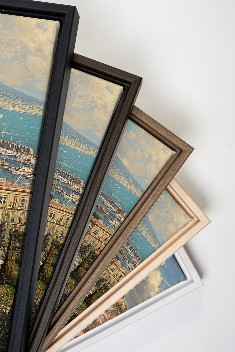 BAY OF GOLD, Oeuvre sur toile étirée