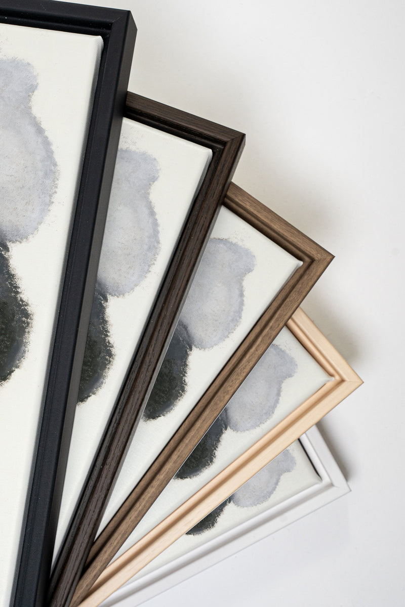 NUANCES FONDUES, Oeuvre sur toile étirée