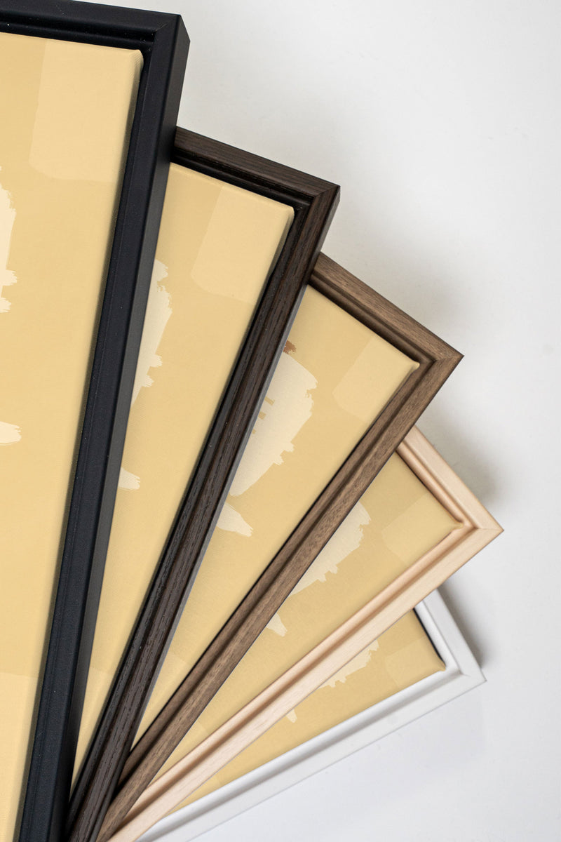 TOILE DU DÉSERT, Oeuvre sur toile étirée