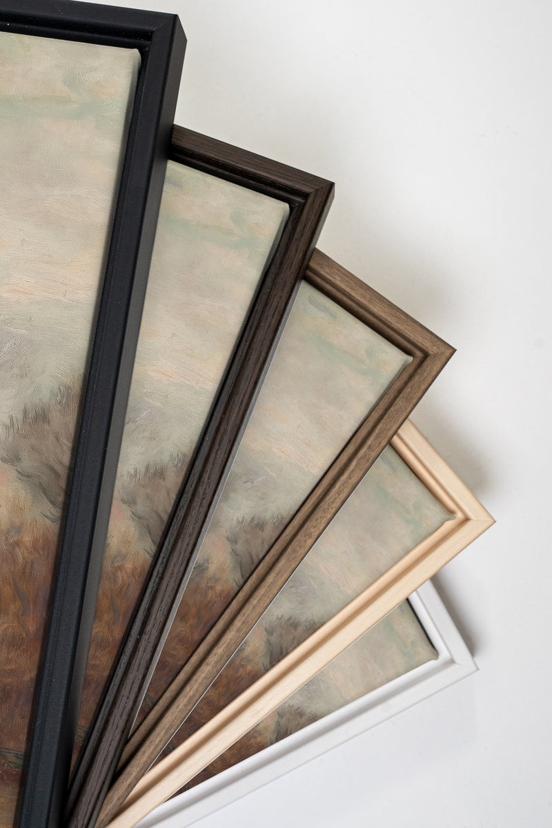 SILENT SEASON DUO (2 Oeuvres sur toile étirée)