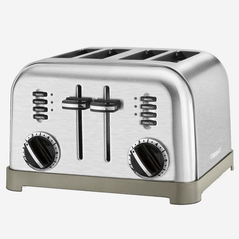 Cuisinart - Metal Classic 4-slice Toaster | CPT-180C