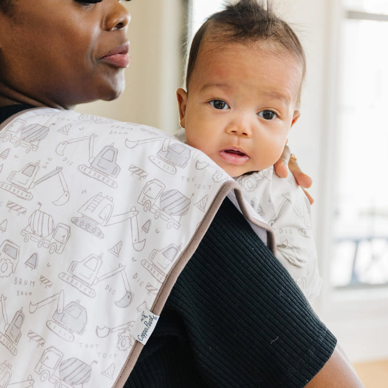 Copper Pearl - 3-Pack Burp Cloth