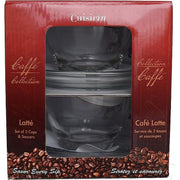 Caffe Collection - Caffe Latte 9oz - gift box set (2 cups + 2 saucers) - Limolin 