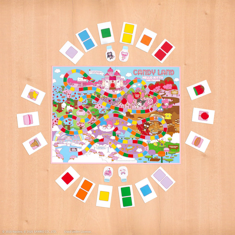 USAopoly - CANDYLAND - HELLO KITTY & FRIENDS