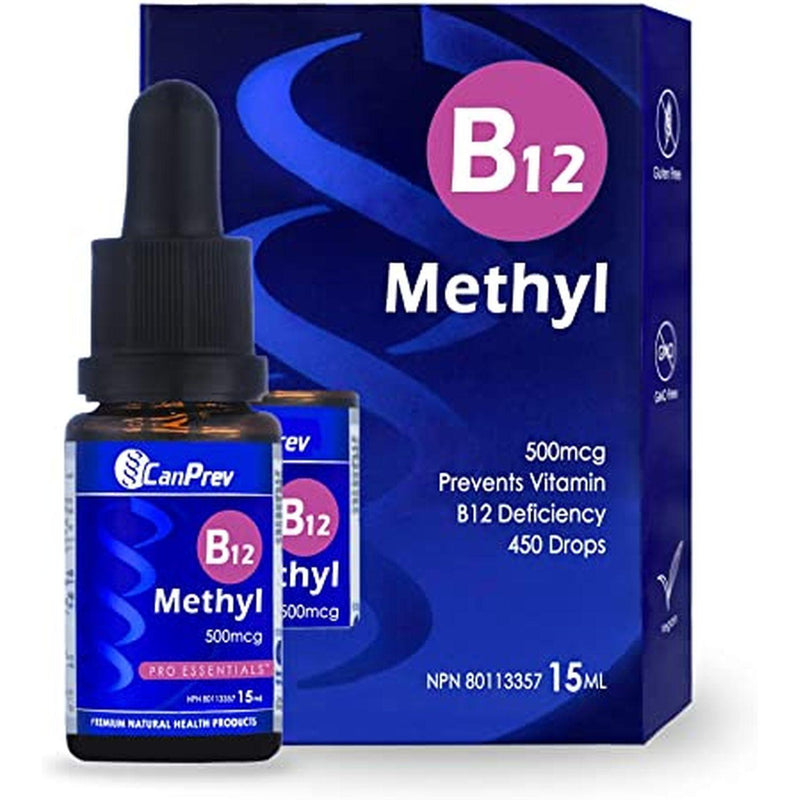 Canprev - B12 Methyl 500mcg Drops, 15 ml - Limolin 