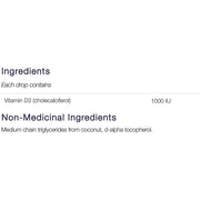 Canprev - D3 Drops 1000IU - MCT base, 15 ml - Limolin 