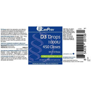 Canprev - D3 Drops 1000IU - MCT base, 15 ml - Limolin 
