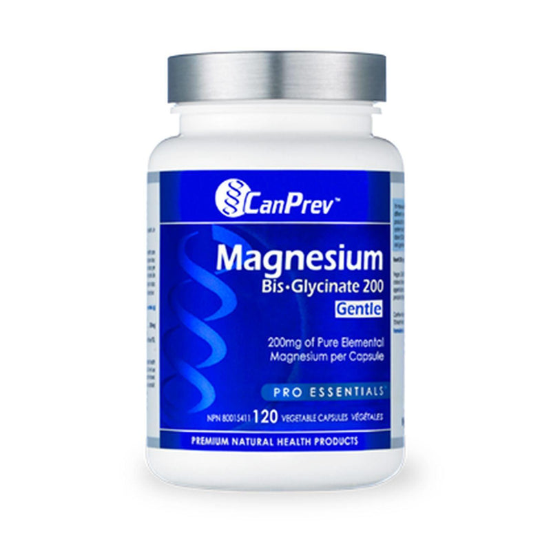 Canprev - Magnesium Bis-Glycinate 200 Gentle Powder, 120 g - Limolin 