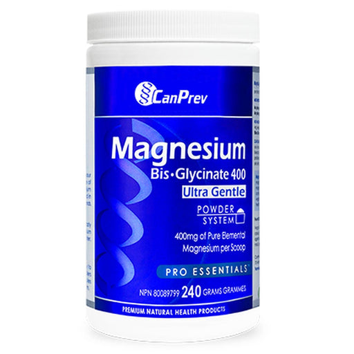 Canprev - Magnesium Bis-Glycinate 400 Ultra Gentle Powder - Limolin 