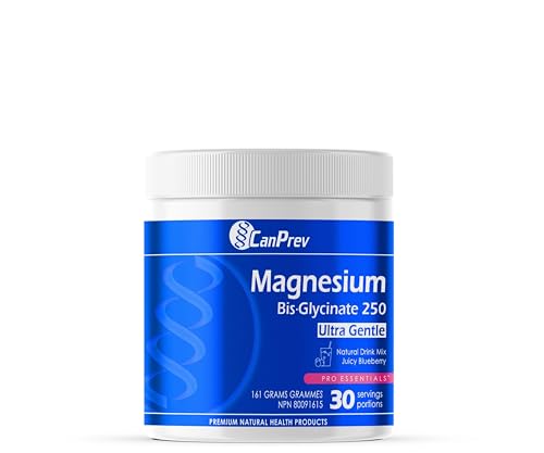 Canprev - Magnesium BisGly Drink Blueberry - 161g - Limolin 