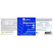 Canprev - Magnesium + Vegan D3 & K2, 90 v-caps - Limolin 