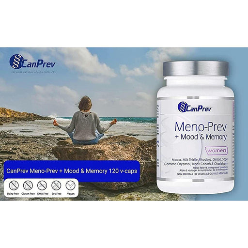Canprev - Meno-Prev + Mood & Memory, 120 v-caps - Limolin 