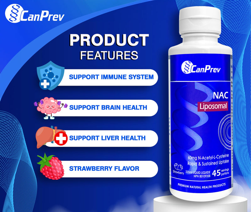 Canprev - NAC Liposomal 225Ml - Limolin 