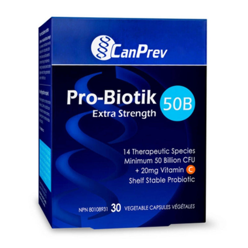 Canprev - Pro-Biotik? 50B Extra Strength 30 Vegetable Capsules - Limolin 