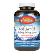 Carlson Laboratories - Cod Liver Light Lemon 150 Sgel - Limolin 