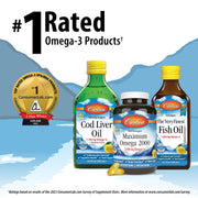 Carlson Laboratories - Cod Liver Light Lemon 150 Sgel - Limolin 