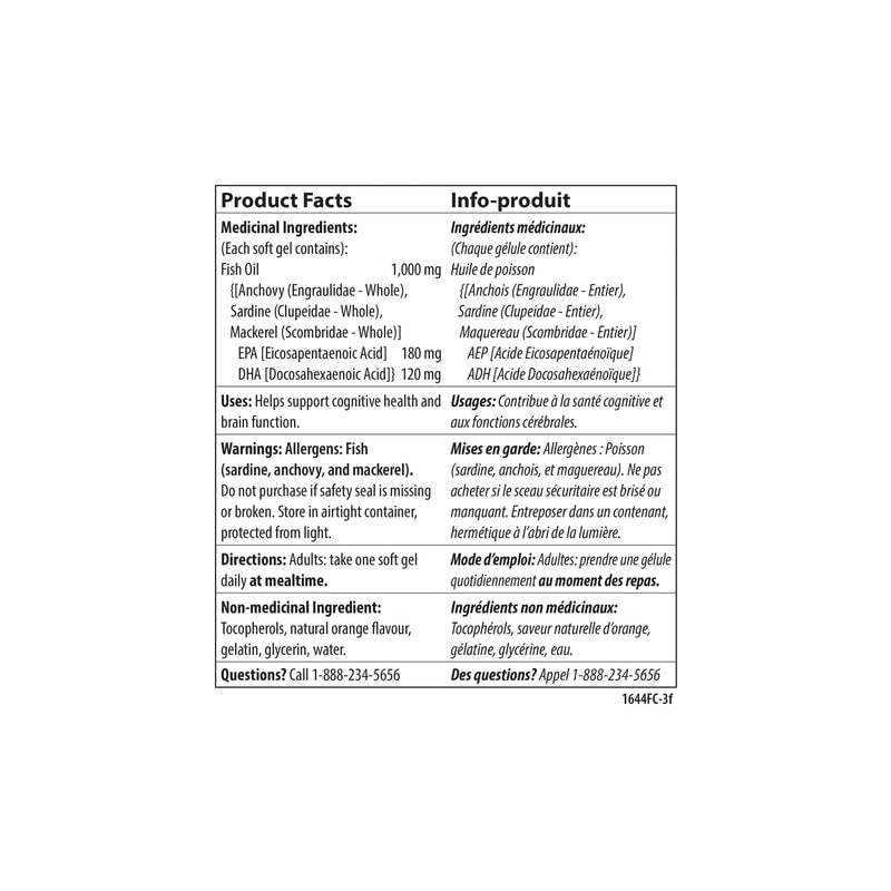 Carlson Laboratories - Vffo Orange 150 Soft Gels - Limolin 