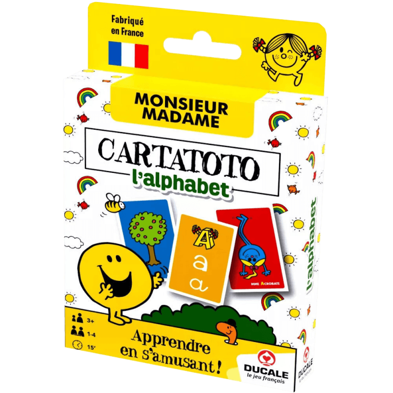 Cartamundi - Cartatoto Alphabet Mr Mme - Ecopack - Limolin 