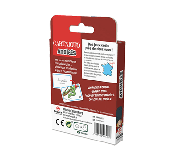 Cartamundi - Cartatoto Anglais - Ecopack - Limolin 