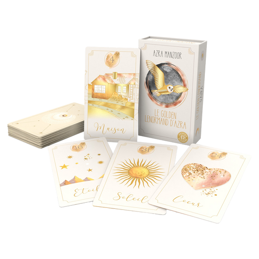Cartamundi - GOLDEN LENORMAND - 36 CARTES - Limolin 