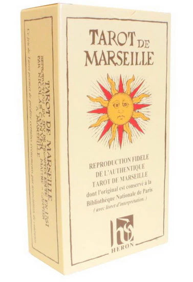 Cartamundi - Tarot De Marseille - Réédition Du Jeu De Nicolas Convert - 78 Cartes - Limolin 