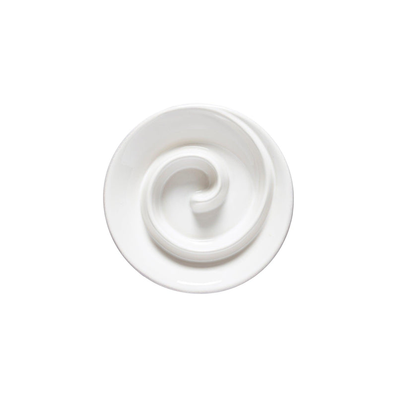 Casafina - Cook & Host White Spiral appetizer dish - Limolin 