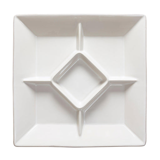 Casafina - Cook & Host White Square appetizer tray - Limolin 