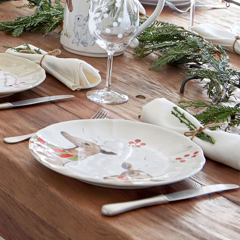 Casafina - Deer Friends Dinner plate set/4 - Limolin 