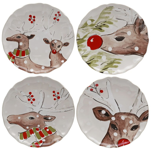 Casafina - Deer Friends Dinner plate set/4 - Limolin 