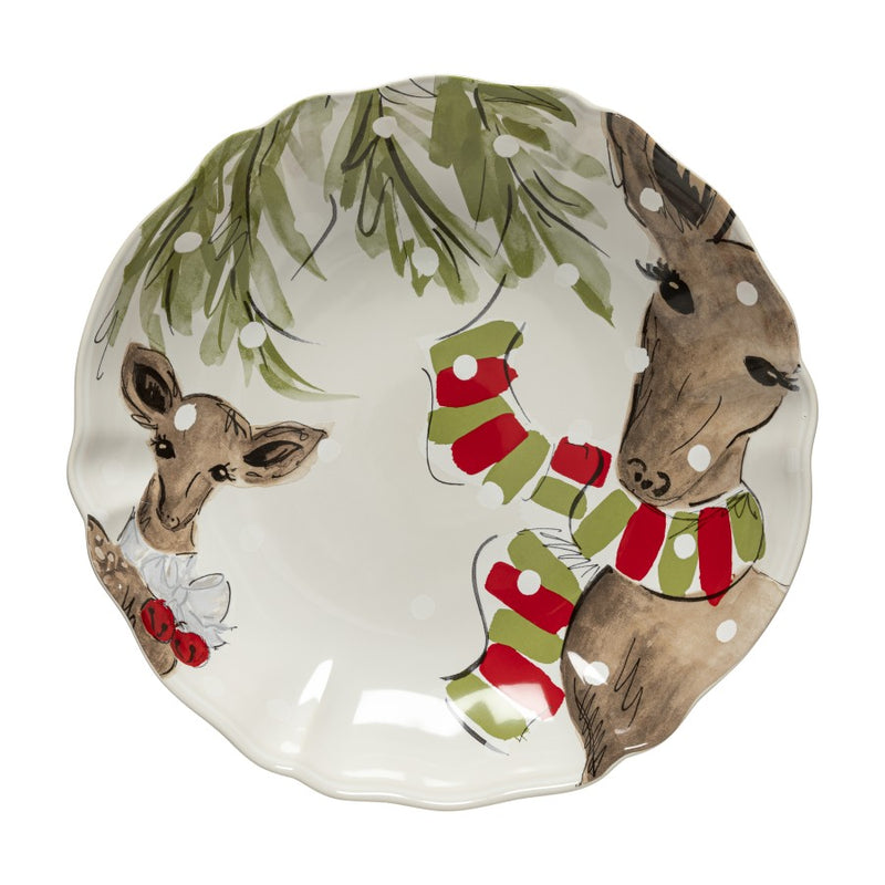 Casafina - Deer Friends Pasta/serving bowl - Limolin 